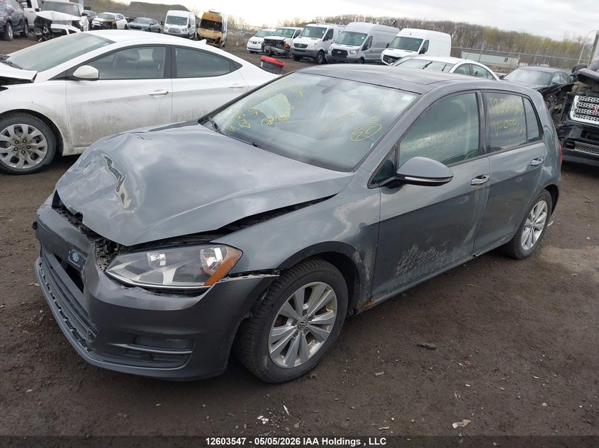 Vin: 3vw2a7au3fm058137, lot: 3022951, volkswagen golf 2.0 tdi comfortline/2.0 tdi highline/2.0 tdi trendline 20152
