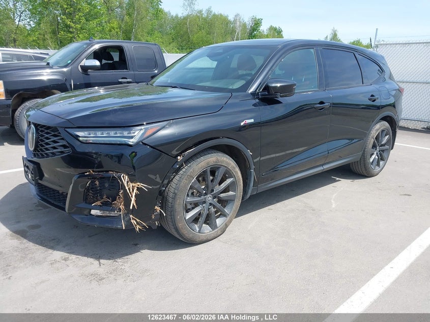 2025 Acura MDX, Затоплення, IAAI, VIN 5J8YE1H01SL800565 — фото 2