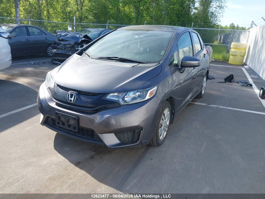 2015 Honda Fit, Front, IAAI, VIN 3HGGK5H55FM109535 — photo 2