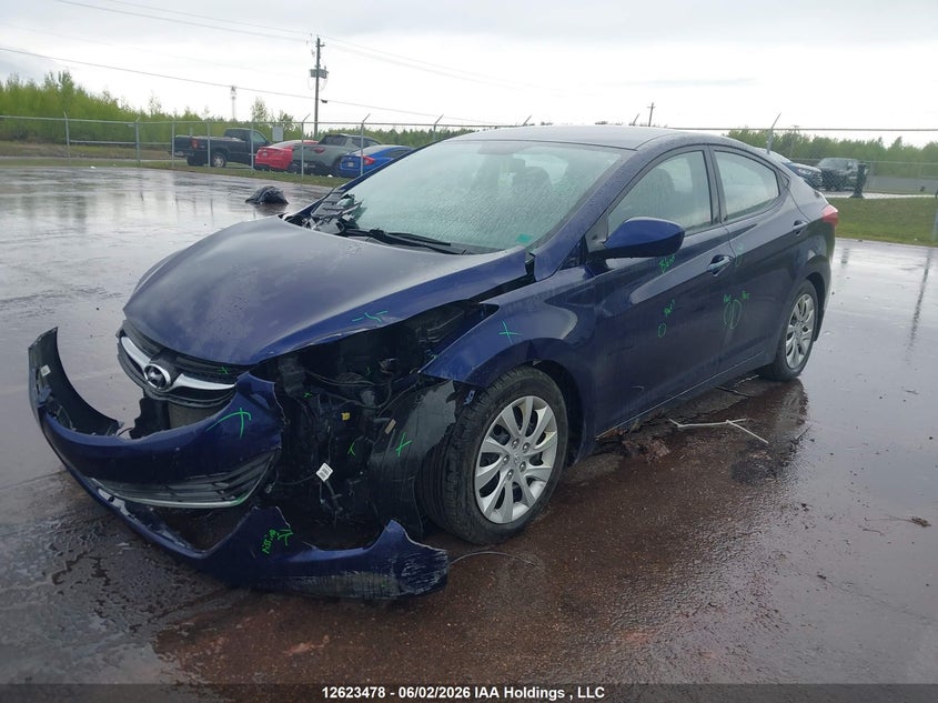 Vin: 5npdh4ae1dh442211, lot: 3022980, hyundai elantra gl 20132