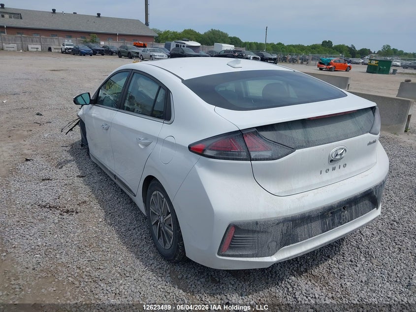 Vin: kmhc05lj5mu077553, lot: 3022992, hyundai ioniq electric ultimate 20213