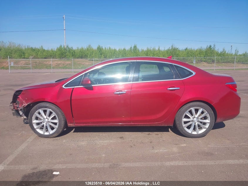 2014 BUICK VERANO SEDAN 2.4L I-4 DI, DOHC, VVT, 180HP