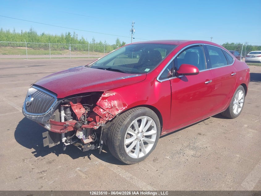 2014 BUICK VERANO SEDAN 2.4L I-4 DI, DOHC, VVT, 180HP