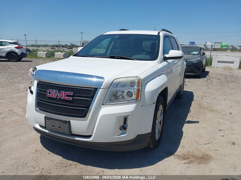 2GKALSEK4E6149791 2014 Gmc Terrain 2.4 Slt-1 white
