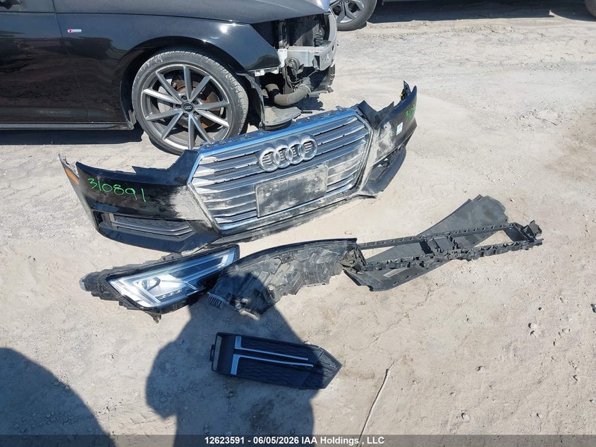 2018 AUDI A4 SEDAN 2.0L I-4 DI, DOHC, VVT, TURBO, 252HP