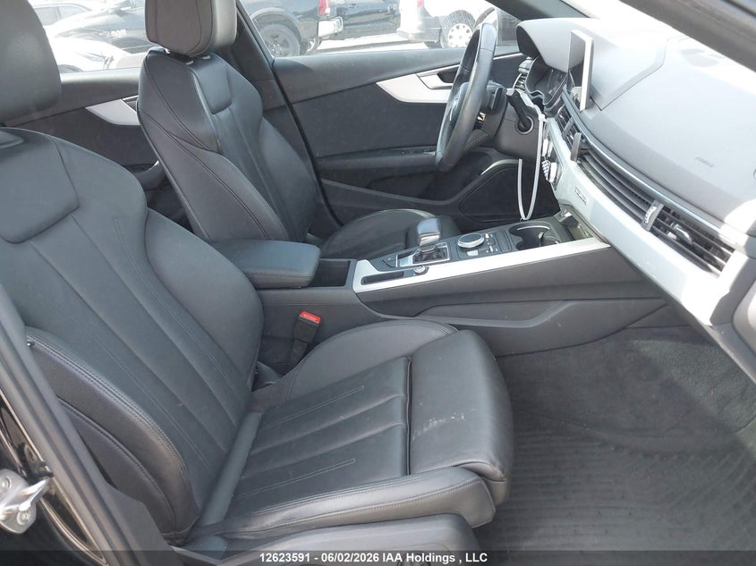 2018 AUDI A4 SEDAN 2.0L I-4 DI, DOHC, VVT, TURBO, 252HP