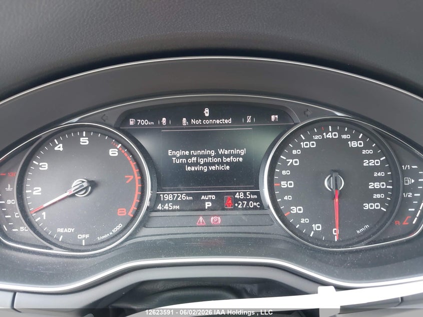 2018 AUDI A4 SEDAN 2.0L I-4 DI, DOHC, VVT, TURBO, 252HP