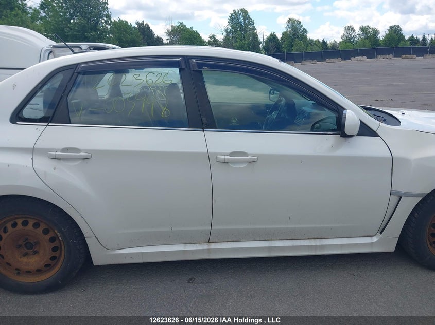 2014 SUBARU IMPREZA WRX SEDAN 2.5L H4 FI DOHC 16V NF4