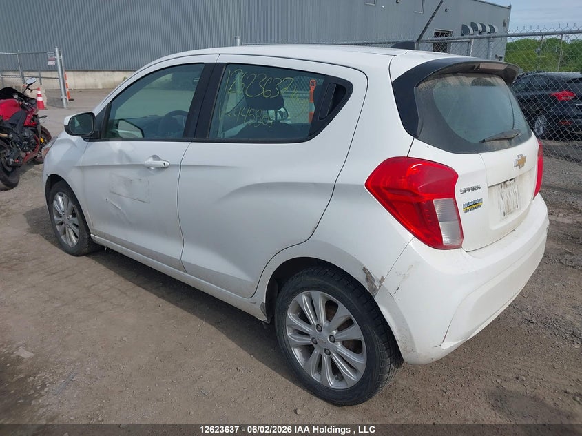 Vin: kl8cd6sa8jc445301, lot: 3023151, chevrolet spark 1lt cvt 20183