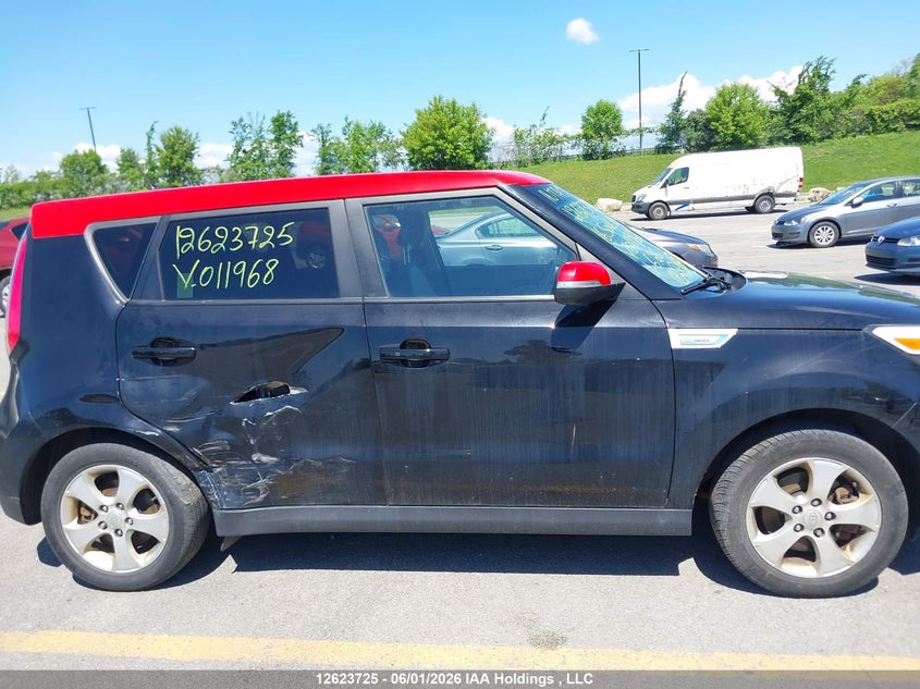 2016 Kia Soul Ev Luxury VIN: KNDJP3AE6G7011968 Lot: 12623725