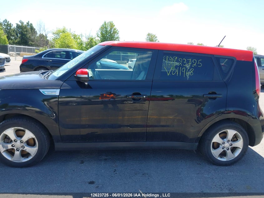 2016 Kia Soul Ev Luxury VIN: KNDJP3AE6G7011968 Lot: 12623725