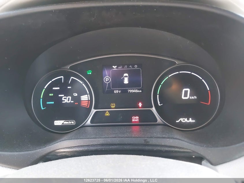 2016 Kia Soul Ev Luxury VIN: KNDJP3AE6G7011968 Lot: 12623725