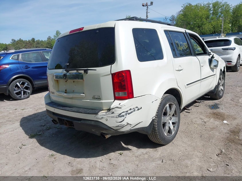 Vin: 5fnyf4h99cb506234, lot: 3023253, honda pilot touring 20124