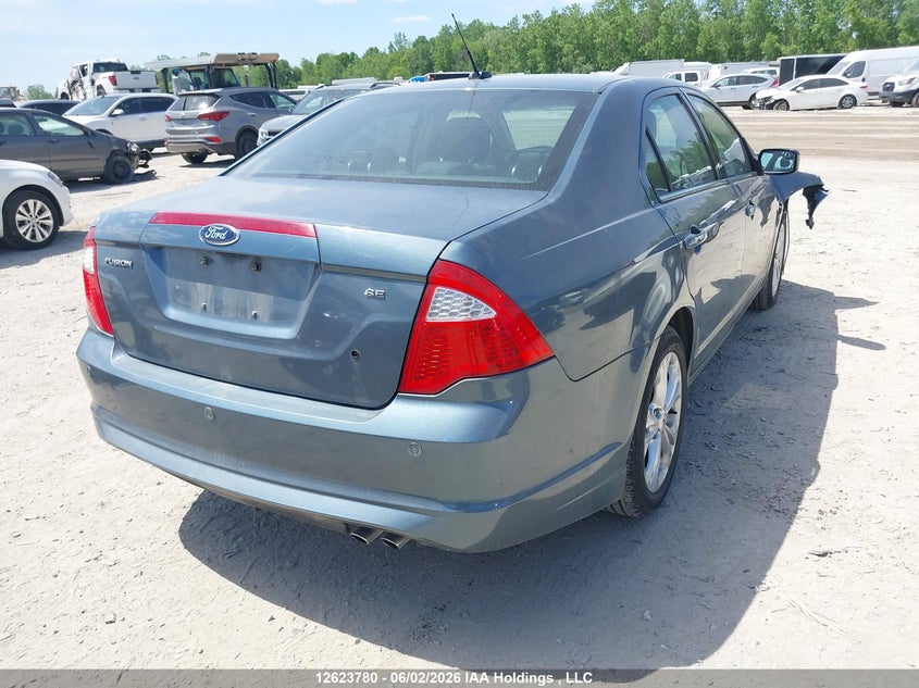 2012 FORD FUSION SEDAN 2.5L I-4 DOHC, VVT, 175HP