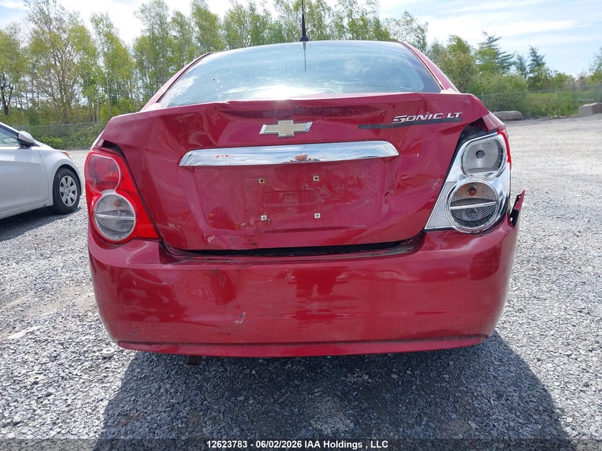 2012 Chevrolet Sonic Lt VIN: 1G1JC5EH2C4202139 Lot: 12623783
