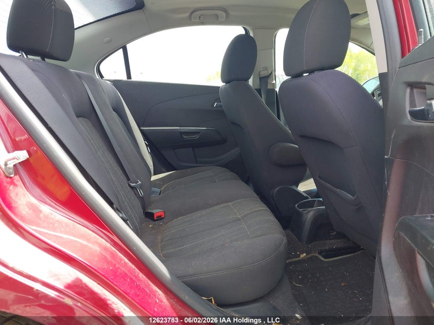 2012 Chevrolet Sonic Lt VIN: 1G1JC5EH2C4202139 Lot: 12623783