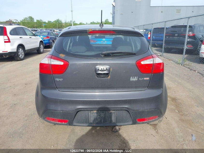 2015 Kia Rio Ex/Lx/Lx+/Sx VIN: KNADN5A33F6995904 Lot: 12623798