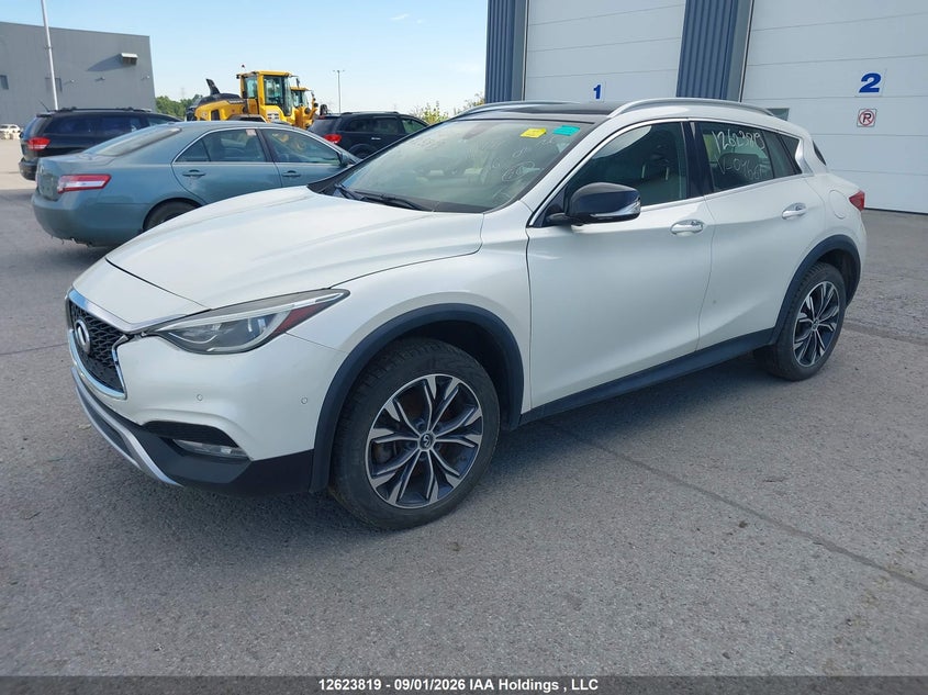 Vin: sjkch5cr4ja046615, lot: 3023343, infiniti qx30 luxe 20182