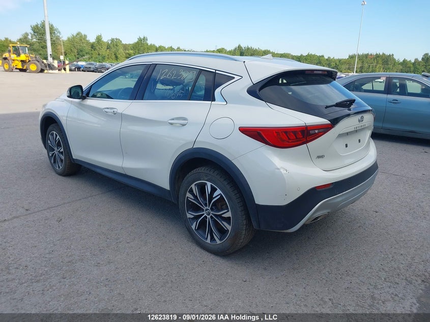 Vin: sjkch5cr4ja046615, lot: 3023343, infiniti qx30 luxe 20183