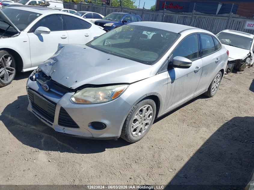 2014 Ford Focus, Front, IAAI, VIN 1FADP3F29EL242479 — photo 2