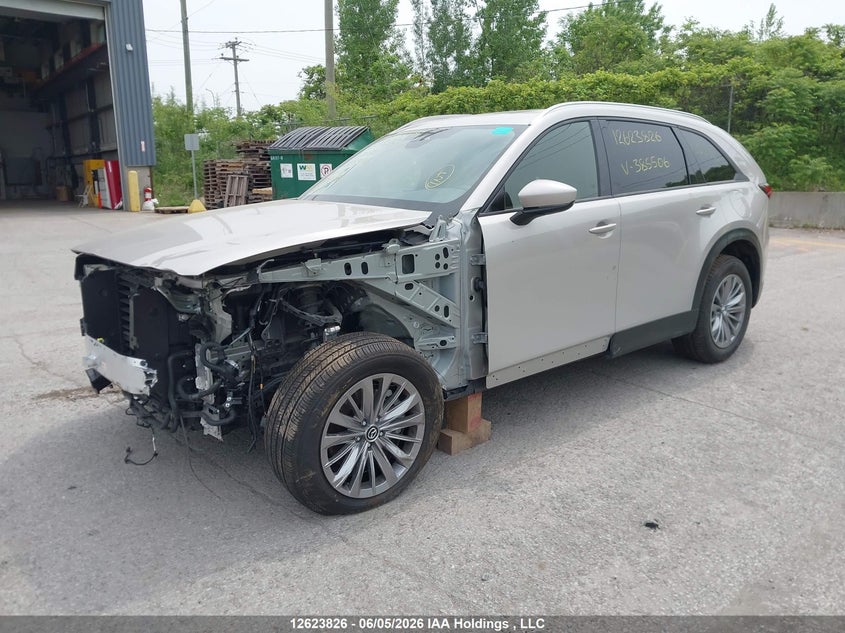 2026 Mazda CX-90, Left Front, IAAI, VIN JM3KKCHD1T1385506 — photo 2