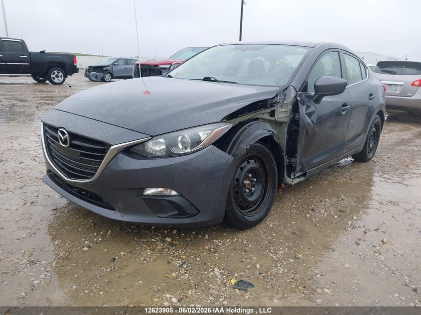 Vin: 3mzbm1v76gm244345, lot: 3023429, mazda mazda3 gs 20162