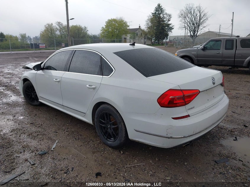 Vin: 1vwbs7a38gc019244, lot: 3023453, volkswagen passat 1.8 tsi comfortline 20163