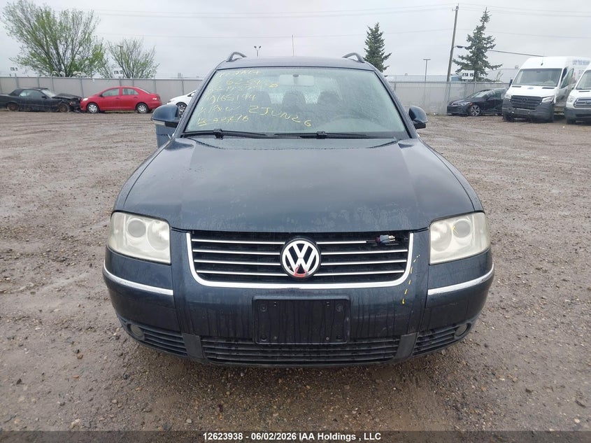 2005 Volkswagen Passat Gls Tdi VIN: WVWCE63B55E165194 Lot: 12623938