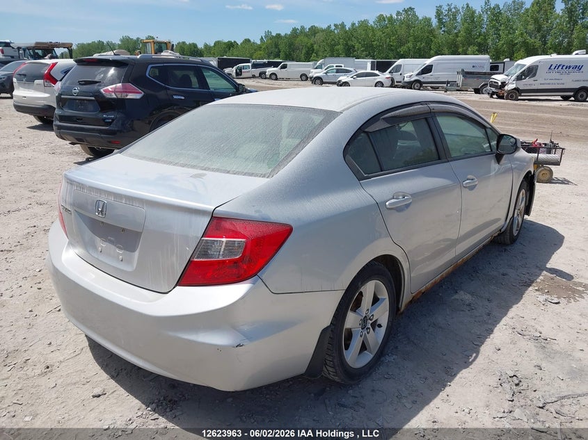 Vin: 2hgfb2f43ch105613, lot: 3023513, honda civic lx 20124