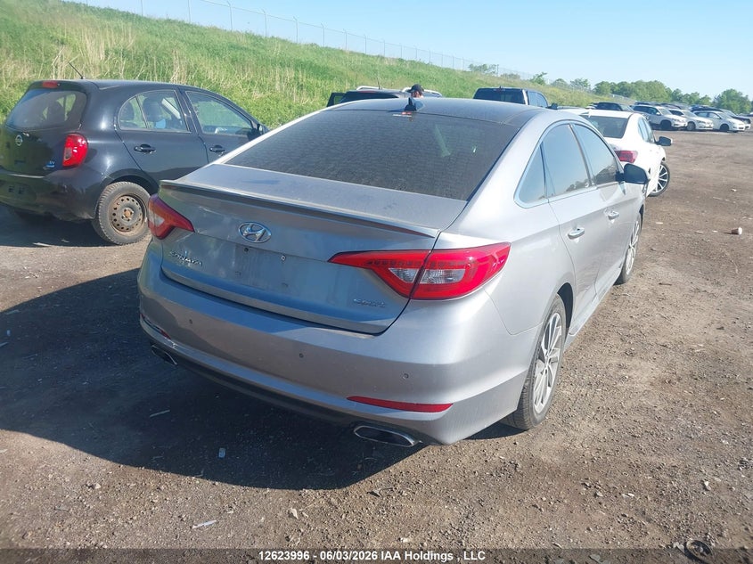 Vin: 5npe34af7fh214101, lot: 3023546, hyundai sonata sport 20154