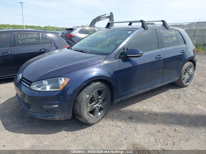 Vin: 3vw2a7au6fm052994, lot: 3023552, volkswagen golf 2.0 tdi comfortline/2.0 tdi highline/2.0 tdi trendline 20152