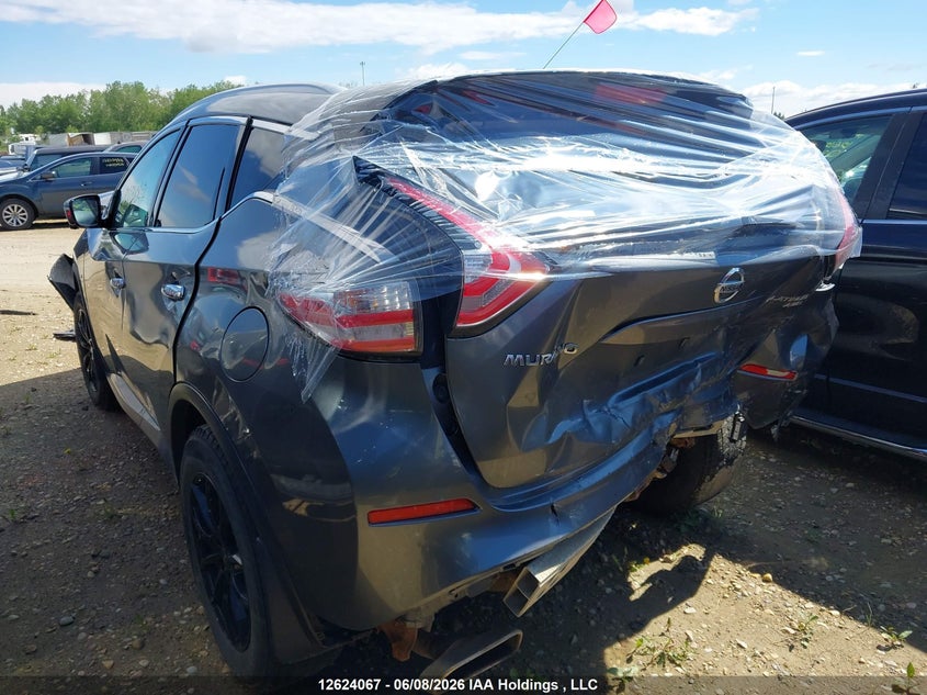 Vin: 5n1az2mh4gn113044, lot: 3023636, nissan murano s/sl/sv/platinum 20163