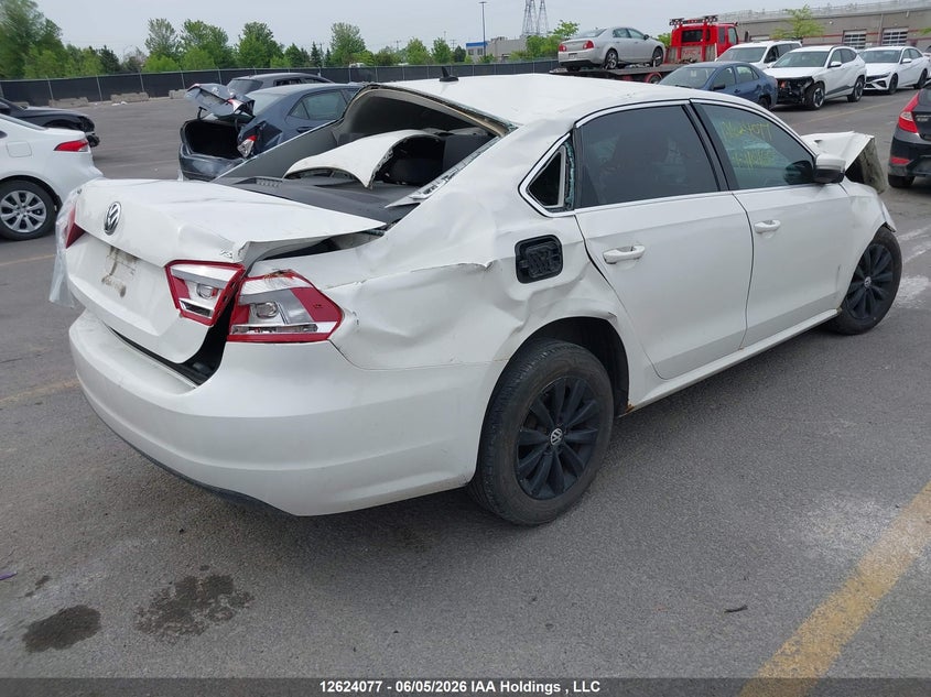 Vin: 1vwas7a35fc110160, lot: 3023647, volkswagen passat s 20154