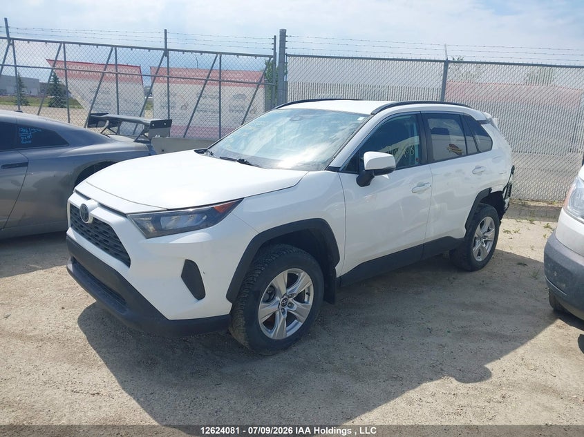 2019 Toyota RAV 4, Rear, IAAI, VIN 2T3B1RFV0KC015935 — photo 2