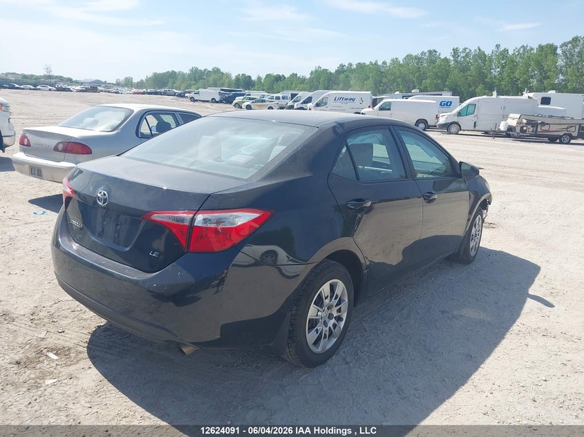 2015 TOYOTA COROLLA SEDAN 1.8L I-4 DOHC, VVT, 132HP