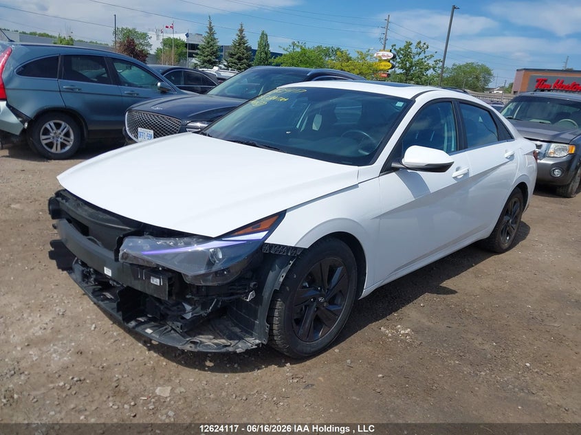 Vin: kmhln4ag8pu458577, lot: 3023687, hyundai elantra luxury ivt 20232