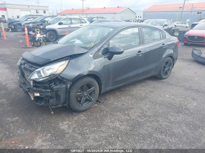 Vin: knadm4a33d6242707, lot: 3023720, kia rio ex/lx/lx+/sx 20132