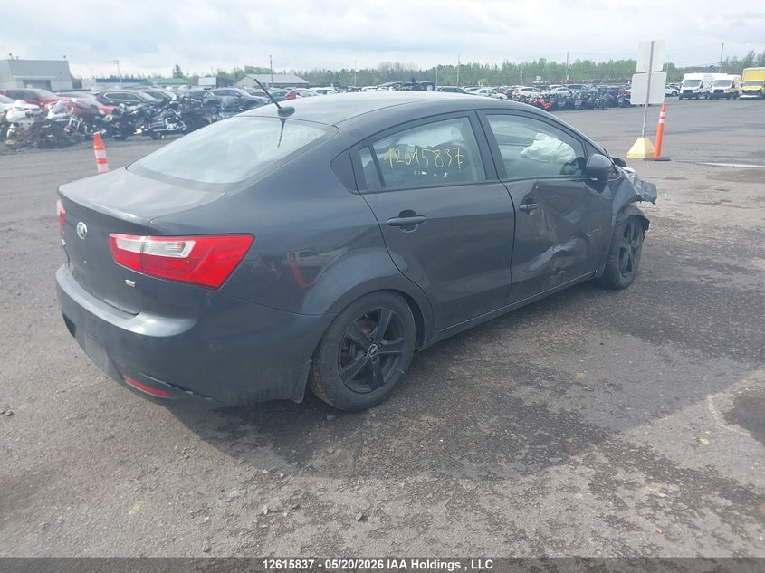 Vin: knadm4a33d6242707, lot: 3023720, kia rio ex/lx/lx+/sx 20134