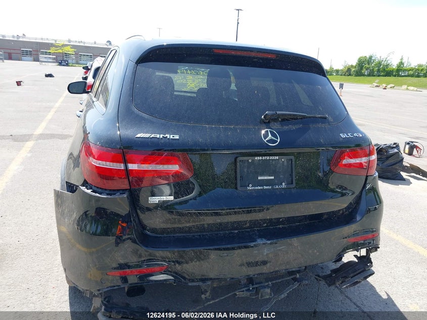 2018 Mercedes-Benz Glc Amg Glc 43 VIN: WDC0G6EB6JF383850 Lot: 12624195