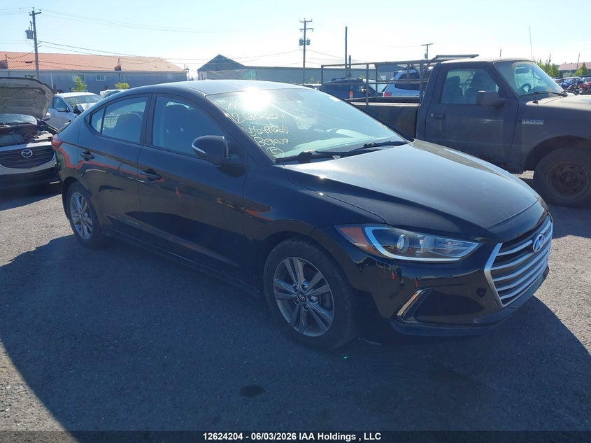Vin: kmhd84lf8ju649665, lot: 3023792, hyundai elantra gl 2018 img_1