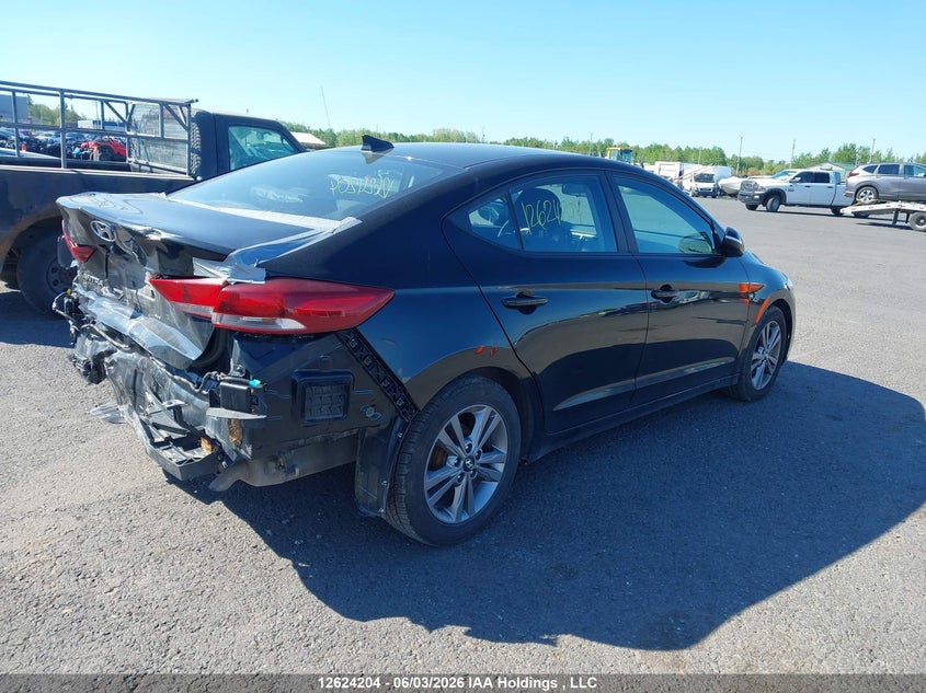 Vin: kmhd84lf8ju649665, lot: 3023792, hyundai elantra gl 20184