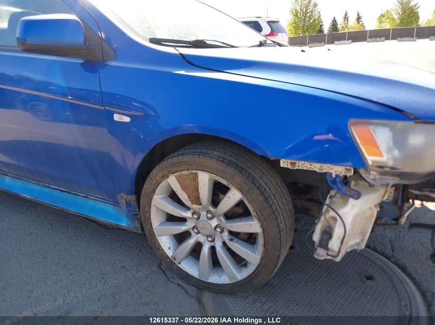 2010 Mitsubishi Lancer Sportback Gts VIN: JA32X8HW2AU600572 Lot: 12615337X
