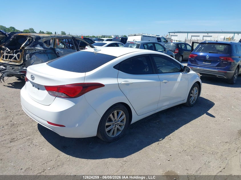 Vin: kmhdh4ae1gu644665, lot: 3023856, hyundai elantra sport appearance 20164