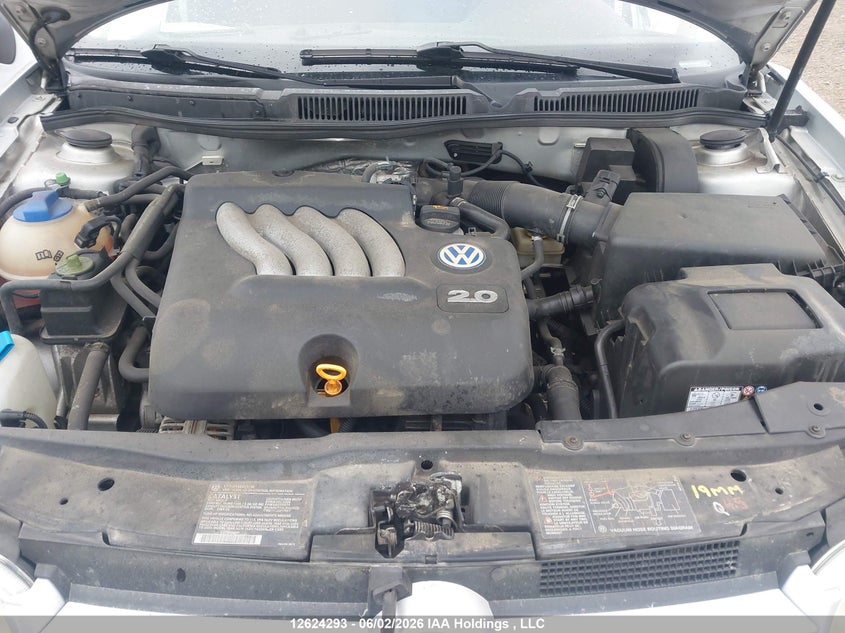 2003 Volkswagen Golf Gls VIN: 9BWGK21J634067619 Lot: 12624293