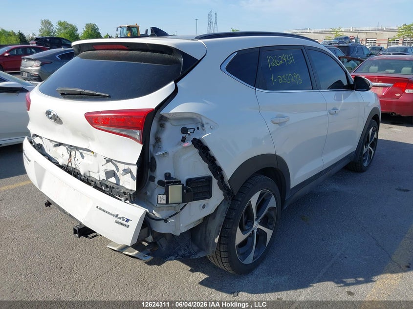 Vin: km8j3ca24gu233293, lot: 3023908, hyundai tucson 20164