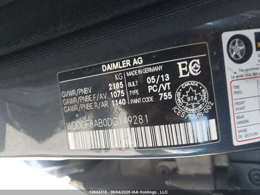 2013 MERCEDES-BENZ C 300 4MATIC - zdjęcie 9