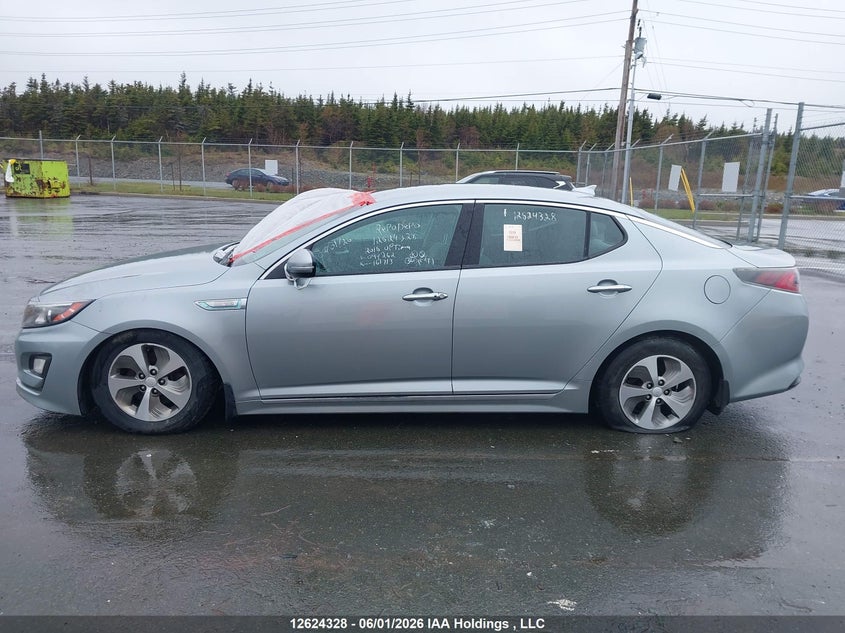 2016 Kia Optima Hybrid VIN: KNAGM4AD6G5094262 Lot: 12624328