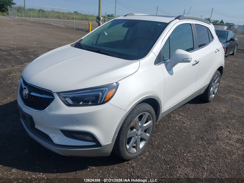 2019 Buick Encore, Удар спереди, IAAI, VIN KL4CJGSB8KB923247 — фото 2