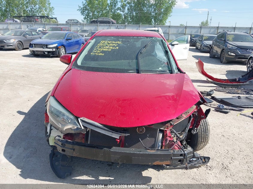 2015 TOYOTA COROLLA SEDAN 1.8L I-4 DOHC, VVT, 132HP
