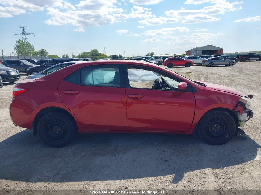 2015 TOYOTA COROLLA SEDAN 1.8L I-4 DOHC, VVT, 132HP